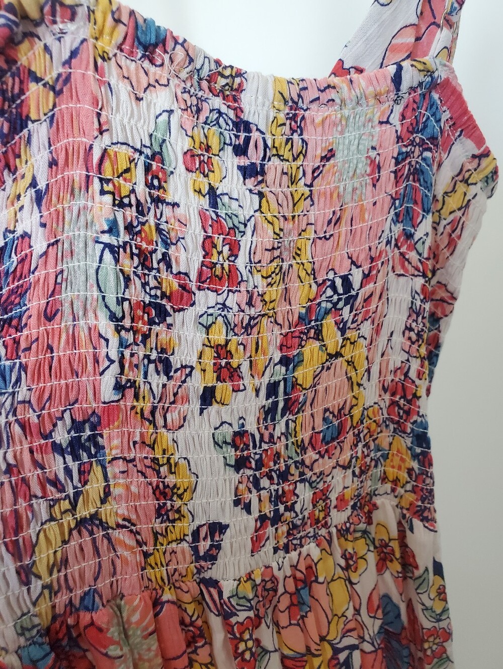 Angie Floral Maxi Dress Womens Medium - Picture 9 of 12